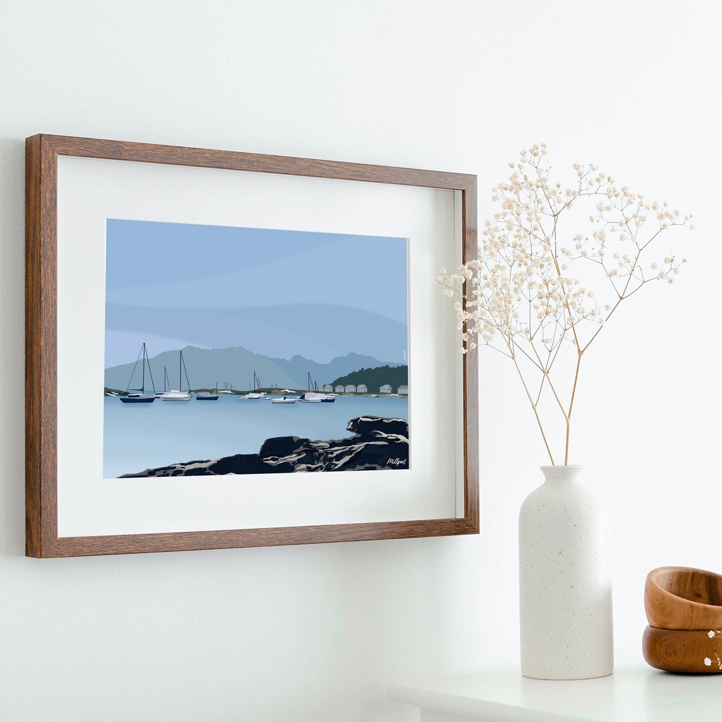 Millport, Isle of Cumbrae, Largs Ayrshire Scotland Landscape Wall Art