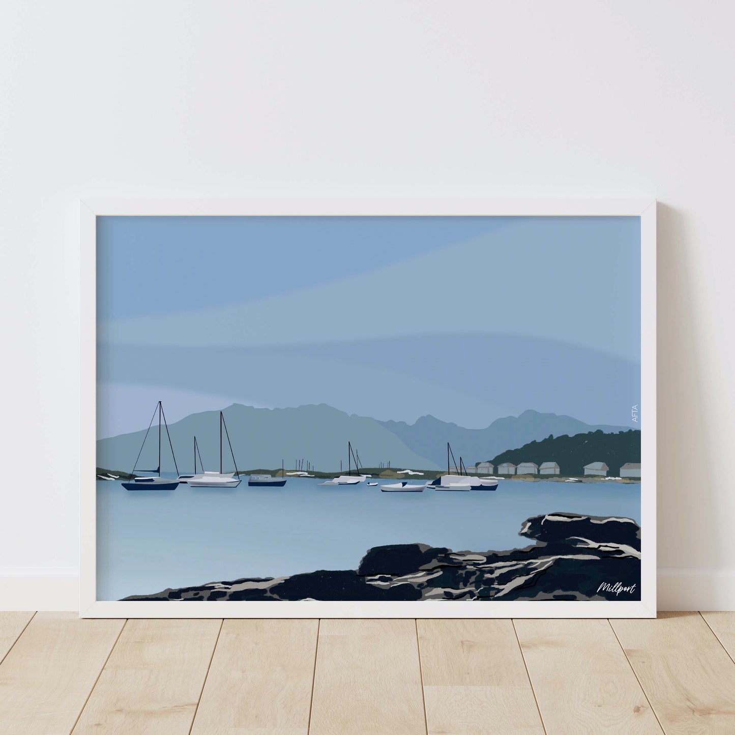 Millport, Isle of Cumbrae, Largs Ayrshire Scotland Landscape Wall Art