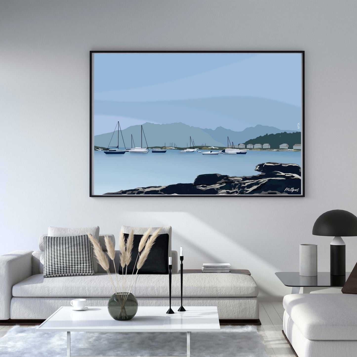 Millport, Isle of Cumbrae, Largs Ayrshire Scotland Landscape Wall Art