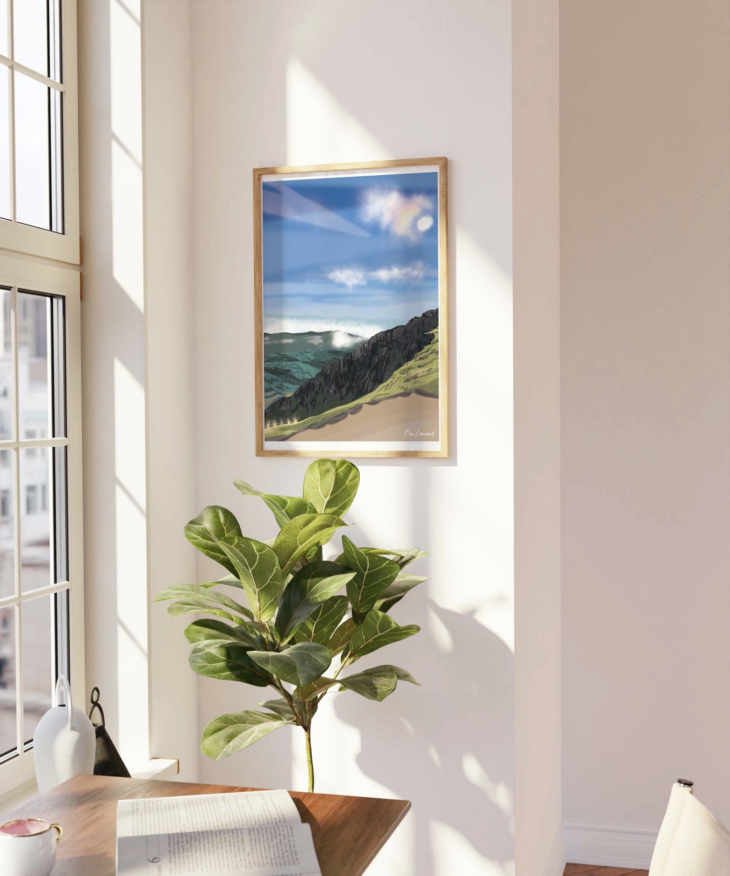 Ben Lomond Summit, Munro Loch Lomond Landscape Wall Art