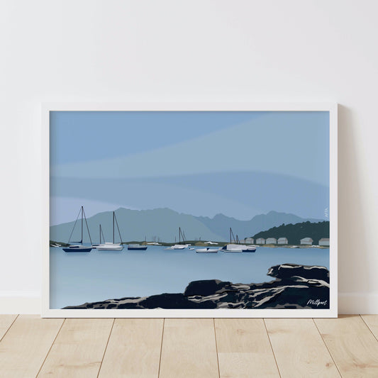 Millport, Isle of Cumbrae, Largs Ayrshire Scotland Landscape Wall Art